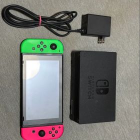 Nintendo Switch 本体 グリーン 箱付き ニンテンドーストア