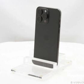 〔中古品〕 iPhone15 Pro Max 256GB ブラックチタニウム MU6P3J／A SIMフリー【251】
