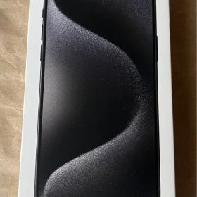 新品 iPhone 15 Pro Max ブラック チタニウム 本体