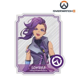 オーバーウォッチ 2 メレさんイラスト ソンブラ ダイカットステッカー