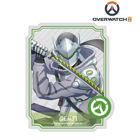 オーバーウォッチ 2 メレさんイラスト ゲンジ ダイカットステッカー