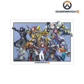 オーバーウォッチ 2 メレさんイラスト 集合 A3マット加工ポスター ver.C