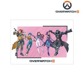 オーバーウォッチ 2 メレさんイラスト 集合 A3マット加工ポスター ver.B