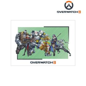 オーバーウォッチ 2 メレさんイラスト 集合 A3マット加工ポスター ver.A