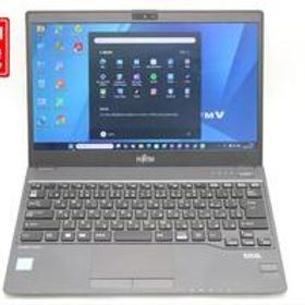 中古 フルHD 13.3型 Fujitsu LIFEBOOK U938S Windows11 第8世代 i5-8350u 8GB 128GB-SSD カメラ 無線 Office付き 中古パソコン 管:1043s