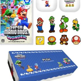 スーパーマリオブラザーズ ワンダー マリオピンズ8種、アマゾン限定小皿セット