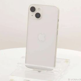 〔中古品〕 iPhone14 128GB スターライト MPUQ3J／A SIMフリー【348】