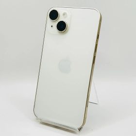 au iPhone 14 128GB MPUQ3J/A スターライト SIMロック解除済み 動作確認済み