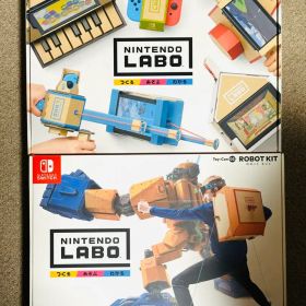 【未使用】Nintendo Labo Toy-Con 01 & 02 セット