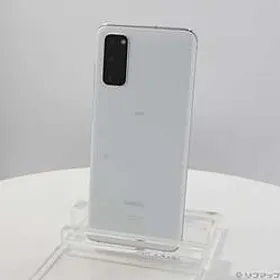 Galaxy S20 5G 128GB クラウドホワイト SCG01 auロック解除SIMフリー