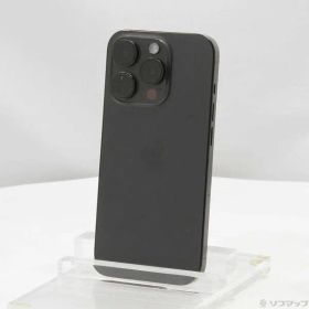 〔中古品〕 iPhone15 Pro 128GB ブラックチタニウム MTU73J／A SIMフリー【276】