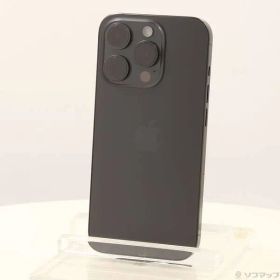 〔中古品〕 iPhone15 Pro 128GB ブラックチタニウム MTU73J／A SIMフリー【262】