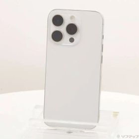 〔中古品〕 iPhone15 Pro 128GB ホワイトチタニウム MTU83J／A SIMフリー【258】