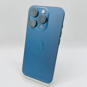 ソフトバンク iPhone15 Pro 128GB ブルーチタニウム MTUA3J/A SIMロック解除済み 動作確認済み