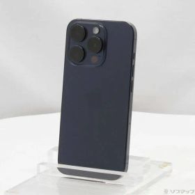 〔中古品〕 iPhone15 Pro 128GB ブルーチタニウム MTUA3J／A SIMフリー【344】