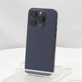 〔中古品〕 iPhone15 Pro 128GB ブルーチタニウム MTUA3J／A SIMフリー【198】