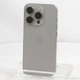 〔中古品〕 iPhone15 Pro 256GB ナチュラルチタニウム MTUF3J／A SIMフリー【269】