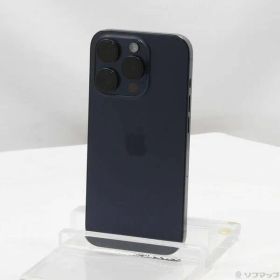 〔中古品〕 iPhone15 Pro 256GB ブルーチタニウム MTUG3J／A SIMフリー【352】