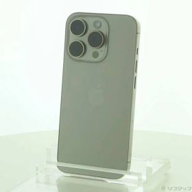 〔中古品〕 iPhone15 Pro 512GB ナチュラルチタニウム MTUK3J／A SIMフリー【295】