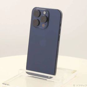 〔中古品〕 iPhone15 Pro 512GB ブルーチタニウム MTUL3J／A SIMフリー【198】
