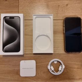 iPhone 15 Pro 128GB ホワイトチタニウム SIMフリー