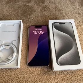 Apple iPhone 15Pro ホワイト 512GB 本体