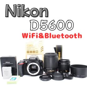 Nikon D5600★ダブルズーム◎初心者もすぐ使えるWiFi搭載モデル！