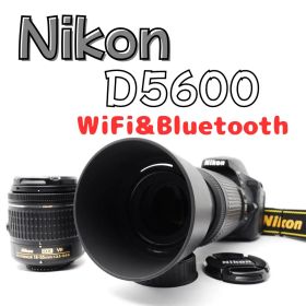 【ショット数僅少】Nikon D5600★WiFi搭載◎ダブルレンズ付