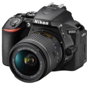 Nikon デジタル一眼レフカメラ D5600 AF-P 18-55 VR レンズキット ブラック D5600LKBK