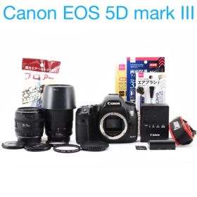 一眼レフカメラCanon EOS 5D MarkIII標準&望遠レンズセット