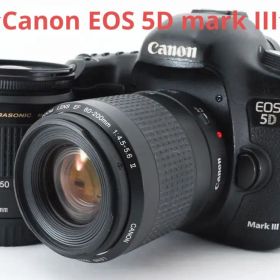 一眼レフカメラ CANON EOS 5D Mark IIIダブルレンズセット