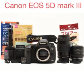 一眼レフカメラCanon EOS 5D MarkIII標準&望遠レンズセット