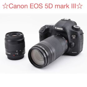 Canon EOS 5D mark III標準&望遠&ダブルレンズセット