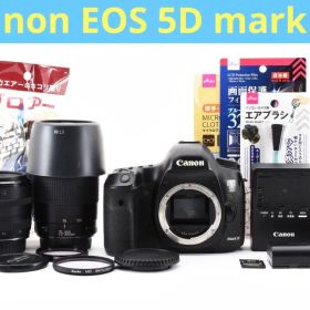 一眼レフカメラCanon EOS 5D mark III標準&望遠レンズセット