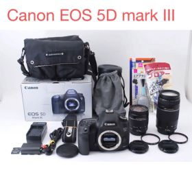 キャノン☆Canon EOS 5D MarkIII標準＆望遠ダブルレンズセット