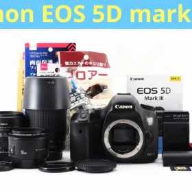 保証/一眼レフカメラCanon EOS 5D mark IIIレンズセット
