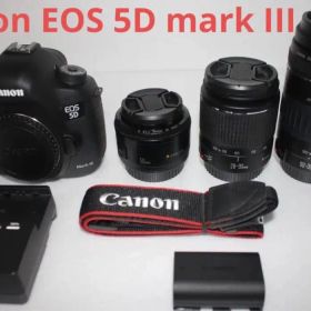 フルサイズ約2230万画素☆Canon EOS 5D MarkIIIレンズセット