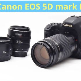一眼レフ/Canon EOS 5D MarkIII標準&望遠&単焦点レンズセット
