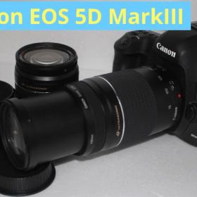 キャノンCanon EOS 5D MarkIII標準&望遠&単焦点トレンズセット