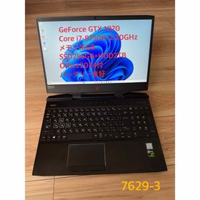 ヒューレットパッカード(hp)の◆GeForce GTX 1070◆OMEN by HP Laptop 15(ノートPC)