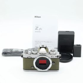 オリーブグリーンの限定カラー！わずか「5,124ショット」！ ■ほぼ新品■ Nikon Z fc ボディ シルバー 924002