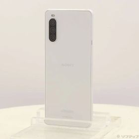 〔中古品〕 Xperia 10 II 64GB ホワイト SO-41A docomo【305】