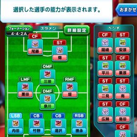 パワサカのデータです。