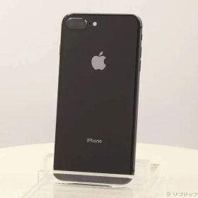 〔中古品〕 iPhone8 Plus 64GB スペースグレイ MQ9K2J／A SIMフリー【348】