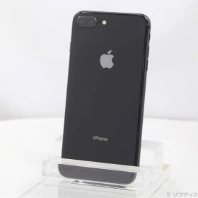 〔中古品〕 iPhone8 Plus 64GB スペースグレイ MQ9K2J／A SIMフリー【305】