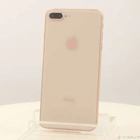 〔中古品〕 iPhone8 Plus 64GB ゴールド MQ9M2J／A SIMフリー【344】