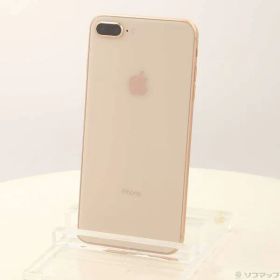 〔中古品〕 iPhone8 Plus 64GB ゴールド MQ9M2J／A SIMフリー【305】