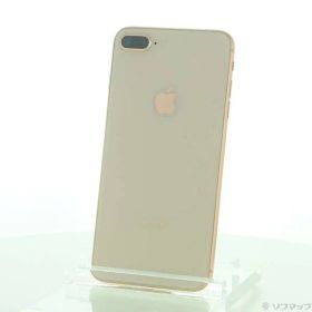 〔中古品〕 iPhone8 Plus 64GB ゴールド MQ9M2J／A SIMフリー【262】