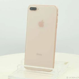 〔中古品〕 iPhone8 Plus 64GB ゴールド MQ9M2J／A SIMフリー【371】