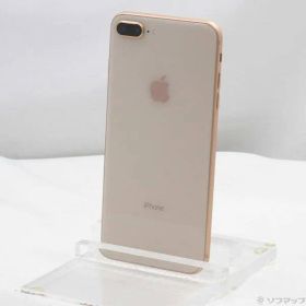 〔中古品〕 iPhone8 Plus 256GB ゴールド MQ9Q2J／A SIMフリー【247】
